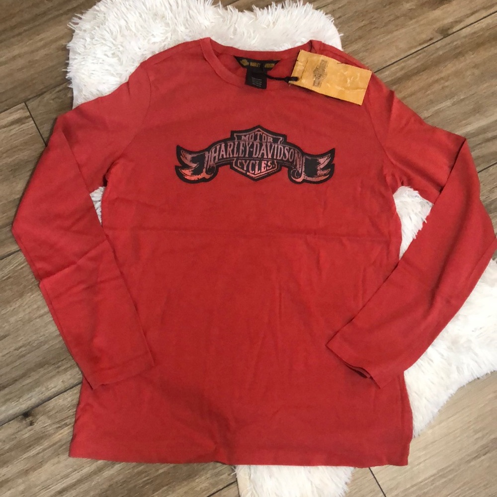 NWT Harley Davidson Womens 1903 Long Sleeve Jersey